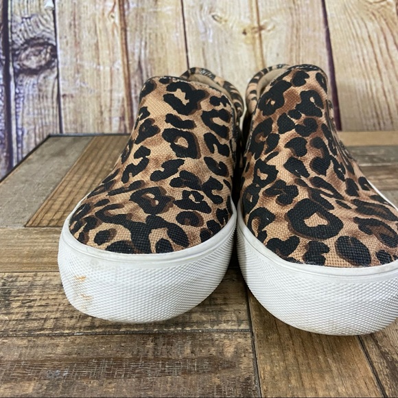 Steve Madden leopard print slips on sneakers size 7 - Picture 9 of 11